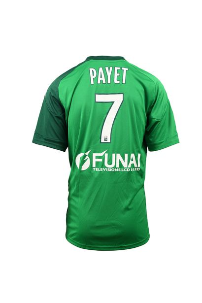 null Dimitri Payet. Midfielder. Jersey No. 7 of AS Saint-Etienne for the 2010-2011...