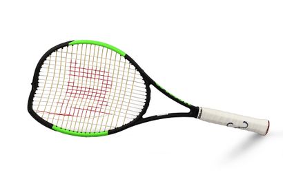 null Serena Williams. Wilson racquet used by the Champion during the 2018 US Open...