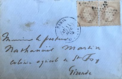 null 
HUGO, Victor (1802-1885). L.A.S. addressed to his friend Nathanaël Martin-Dupont...