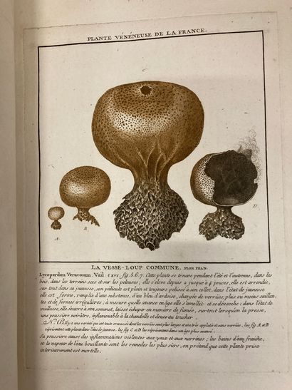 null XVIIIth c. | HERBARIUM - BULLIARD, Pierre - Herbarium of France, or complete...