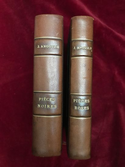 null ANOUILH-Set of 2 volumes



ANOUILH - Black pieces

P. Calmann-Lévy, 1942. 

EO...
