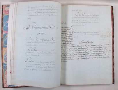 null XVIIIth c. | MANUSCRIT - [SAINT-ESPRIT, Ordre du]. Payment of the arrears of...