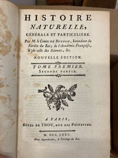null SCIENCES NATURELLES – Ensemble de deux ouvrages en 13 volumes



CUVIER - Discours...