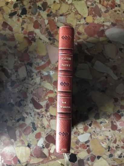 null FAUST – Ensemble de 2 volumes



GOETHE traduit par Gérard de NERVAL - Faust

P.,...