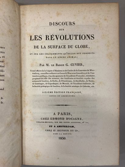 null NATURAL SCIENCES - Set of two works in 13 volumes



CUVIER - Discours sur les...