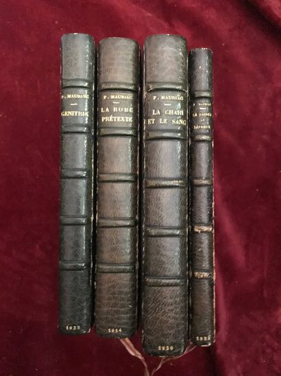 null MAURIAC, François Set of 4 volumes



MAURIAC - Flesh and blood

P., Emile-Paul...