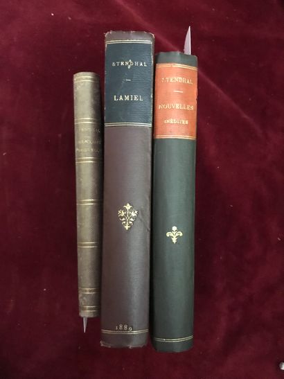 null STENDHAL- Set of 3 books



STENDHAL- Unpublished news

P., Michel-Lévy, 1855....