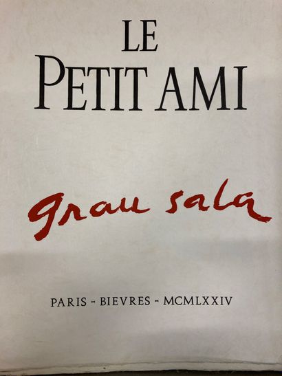 null LEAUTAUD, Paul - Le Petit Ami. Illustré par GRAU-SALA

Bièvres, eds de Tartas,...