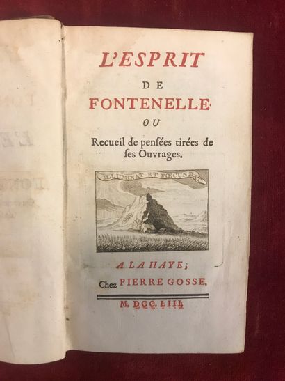 XVIIIe s. | FONTENELLE - LE GUAY DE PREMONTVAL...