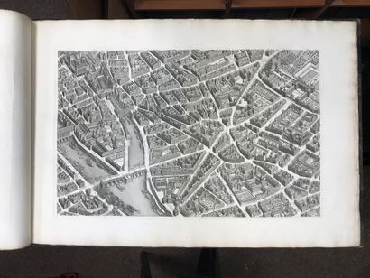 null XVIIIe - TURGOT, Michel Étienne - Plan de Paris commencé l'année 1734

Paris,...