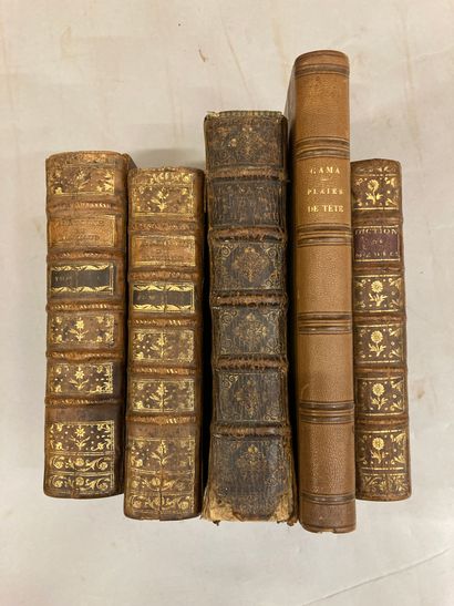 null MEDECINE - XVIIe, XVIIIe s. et XIXe s. | Ensemble de 4 livres :



Dictionnaire...