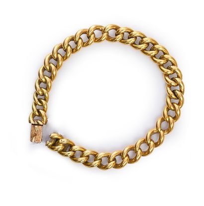 Bracelet in gold 750e, invisible clasp and...