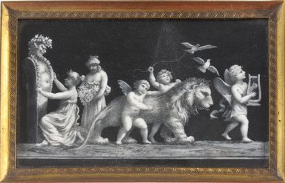 Jacques-Joseph DE GAULT (1738-1812), attribué à Bacchanales
Rare paire de miniatures...
