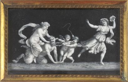Jacques-Joseph DE GAULT (1738-1812), attribué à Bacchanales
Rare paire de miniatures...