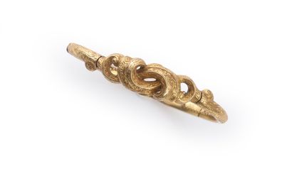 Articulated bangle bracelet in gold 750e,...