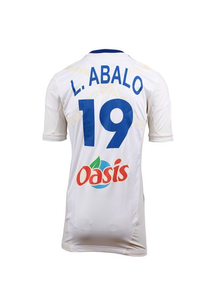 null Luc Abalo. Right wing. Jersey #19 of the French team for the international season...