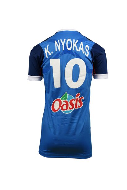 null Kévynn Niokas. Right back. Jersey #10 of the French team for the International...