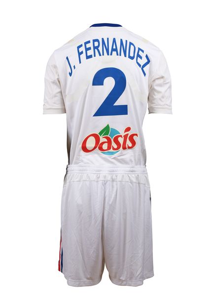 null Jérôme Fernandez. Left back. Jersey No. 2 and shorts of the French team for...