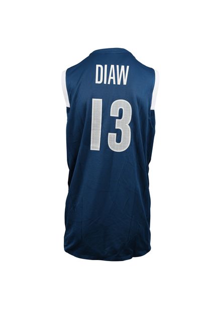 null Boris Diaw. Strong winger. Jersey #13 of the French team for the international...