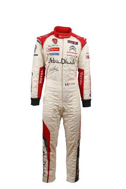 null Sebastien Loeb. Rally car driver Official "Sabelt" suit for the 2013 season....