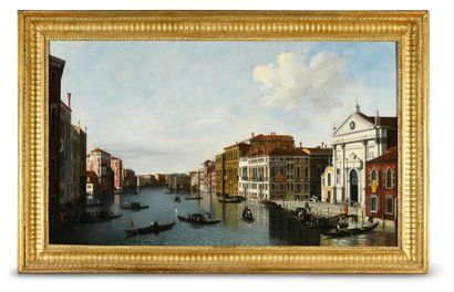 Dans le goût de CANALETTO Venice, view of the Grand Canal
Canvas 75x125 cm