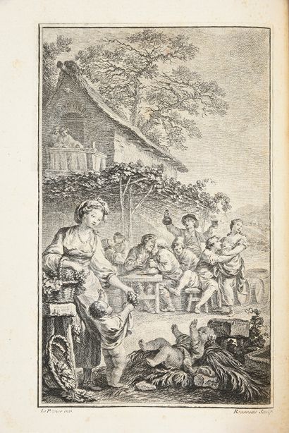 [LE BLANC, Jean-Bernard] Lettres d'un François
The Hague, J. Neaulme, 1745. 3 vols....