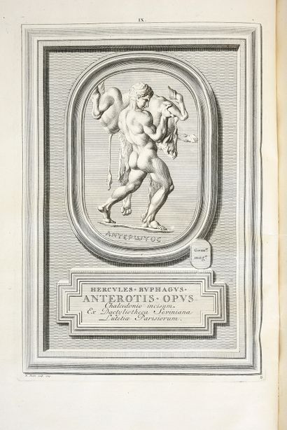 Pierres Antiques Gravées Gemmae Antiquae Caelatae, on which the engravers have put...