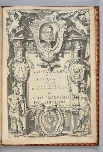 TASSE, Torquato 
Gerusalemme liberata



Genova, Giuseppe Pauoni / Pavoni, 1617....