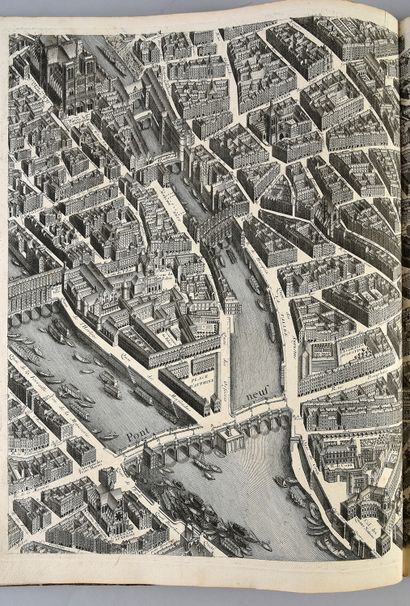 null 
PARIS | TURGOT, Michel-Etienne 



Plan de Paris commencé l’année 1734, dessiné...