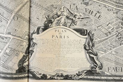 null 
PARIS | TURGOT, Michel-Etienne 



Plan of Paris begun in 1734, drawn and engraved...