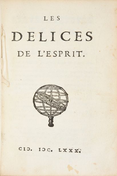 DESMARETS de SAINT SORLIN, Jean Délices de l'esprit et autres ouvrages de piété
S.l.,...