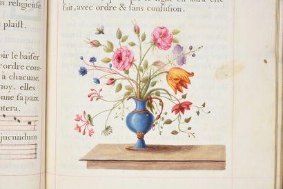 null MANUSCRIT ENLUMINÉ [RICHELIEU] [ROUSSELET, Jean-Pierre] - 
Cérémonial des Vestures...