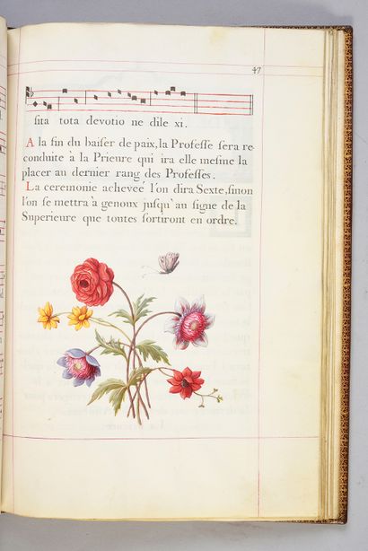 null illuminated manuscript [RICHELIEU] [ROUSSELET, Jean-Pierre] - 
Ceremonial of...