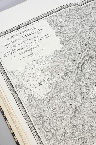 HELLERT, J.-J. Nouvel atlas physique, politique et historique de l'Empire ottoman...