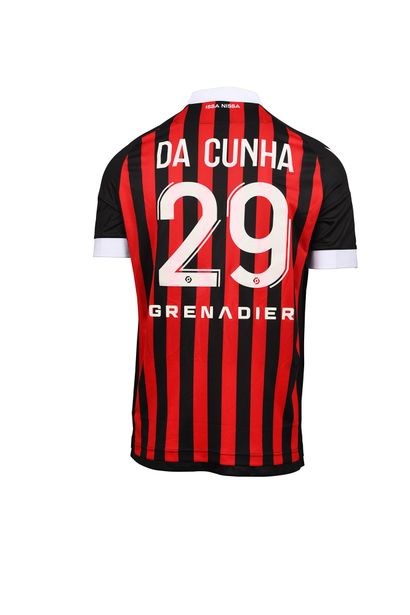 null Lucas Da Cunha. Attaquant. Maillot N°29 de l'OGC Nice pour la saison 2021-2022...