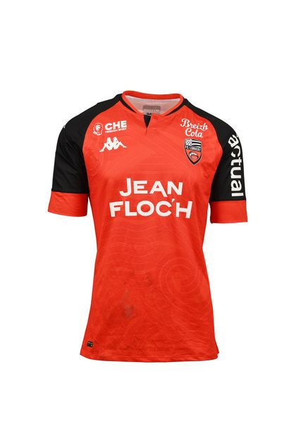 null Yoane Wissa. Attaquant. Maillot N°19 du FC Lorient porté lors de la saison 2020-2021...