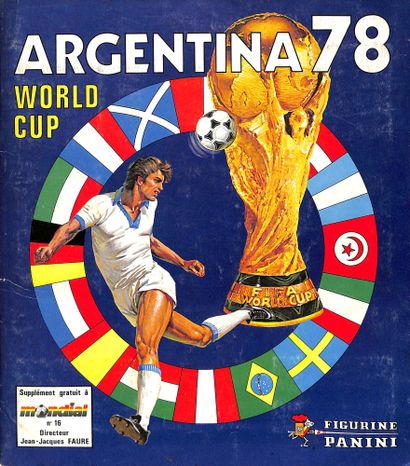 null Album Panini. «Argentina 1978» pour la Coupe du Monde en Argentine. Complet...