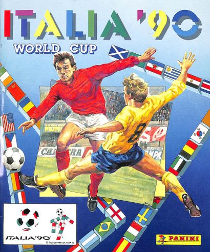 null Album Panini. «Italia 90» pour la Coupe du Monde en Italie. Complet de ses 448...