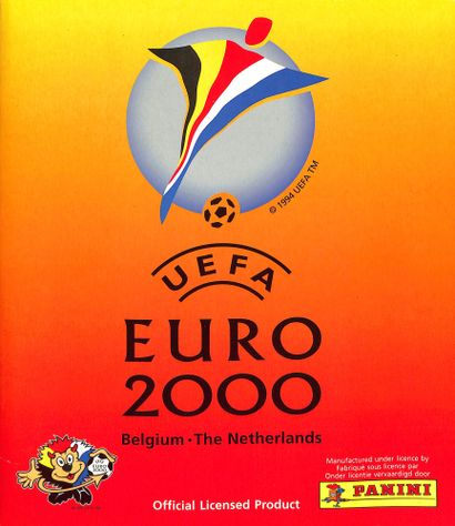 null Album Panini. «Euro 2000» pour le Championnat d'Europe 2000 en Belgique et aux...