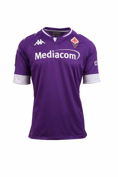 null Franck Ribéry. Milieu de terrain. Maillot N°7 de la Fiorentina porté lors de...