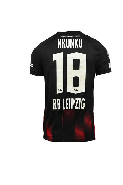 null Christopher Nkunku. Attaquant. Maillot N°18 du RB Leipzig porté lors de la saison...
