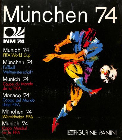 null Album Panini. «München 74» pour la Coupe du Monde en Allemagne. Complet de ses...