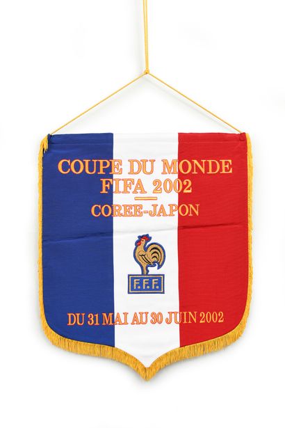 null Fanion officiel de l'Équipe de France pour la Coupe du Monde du 31 mai au 30...