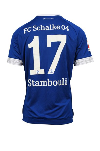 null Benjamin Stambouli. Maillot N°17 du FC Schalke 04 porté lors de la saison 2018-2019...