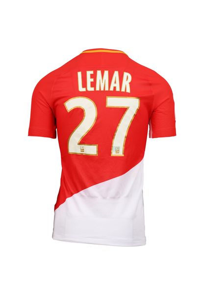 null Thomas Lemar. Maillot N°27 de l'AS Monaco porté lors de la saison 2017-2018...