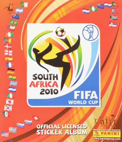 null Album Panini. «South Africa 2010» pour la Coupe du Monde en Afrique du Sud....