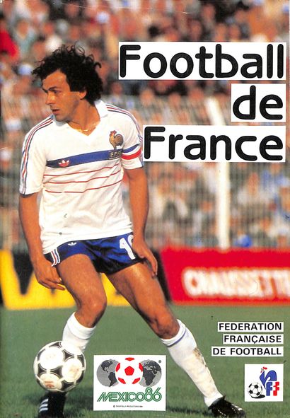 null Guide médias de l'Équipe de France pour la Coupe du Monde 1986 au Mexique avec...