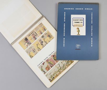 null FRANQUIN, André (1924-1997). 

Set of three sketchbooks gathering the history...