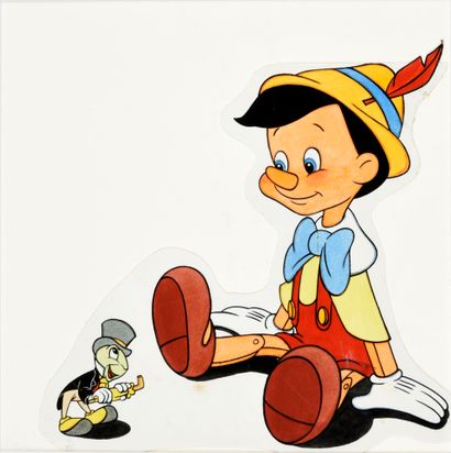 DISNEY (Studios) Pinocchio. 
Illustration...