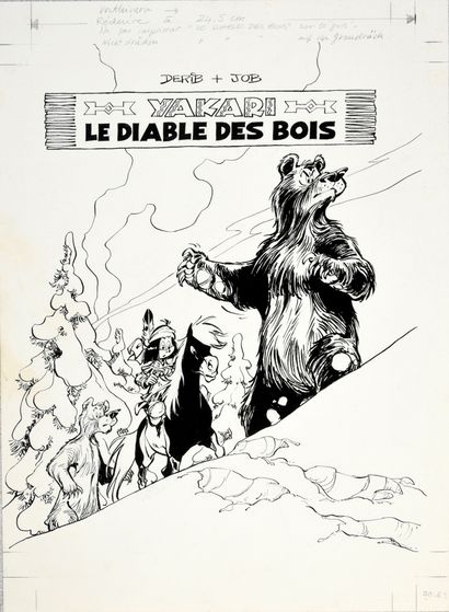 null DERIB (Claude de Ribeaupierre, dit -1944) 

Yakari tome 20 , Le Diable des bois....